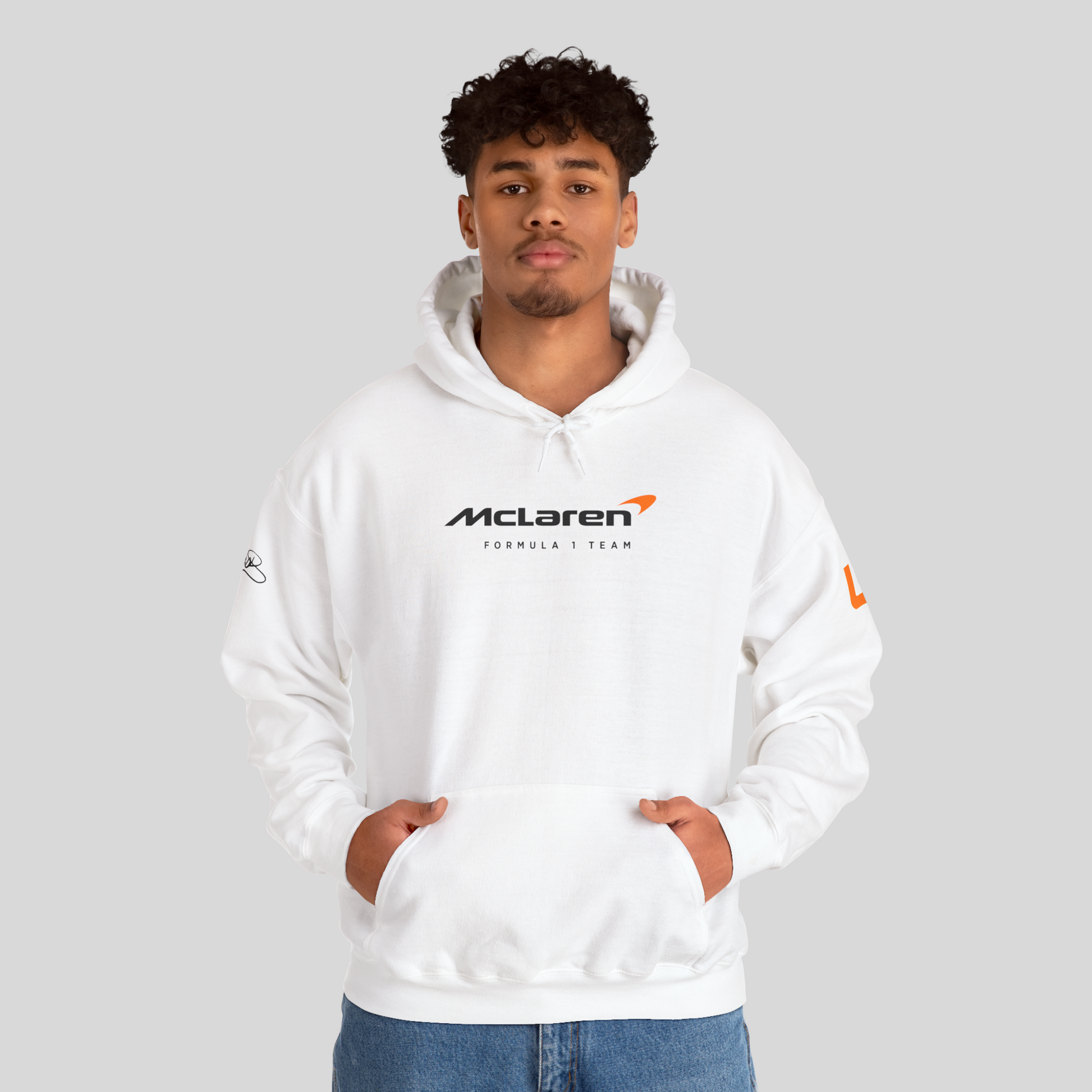 Polera Blanca McLaren