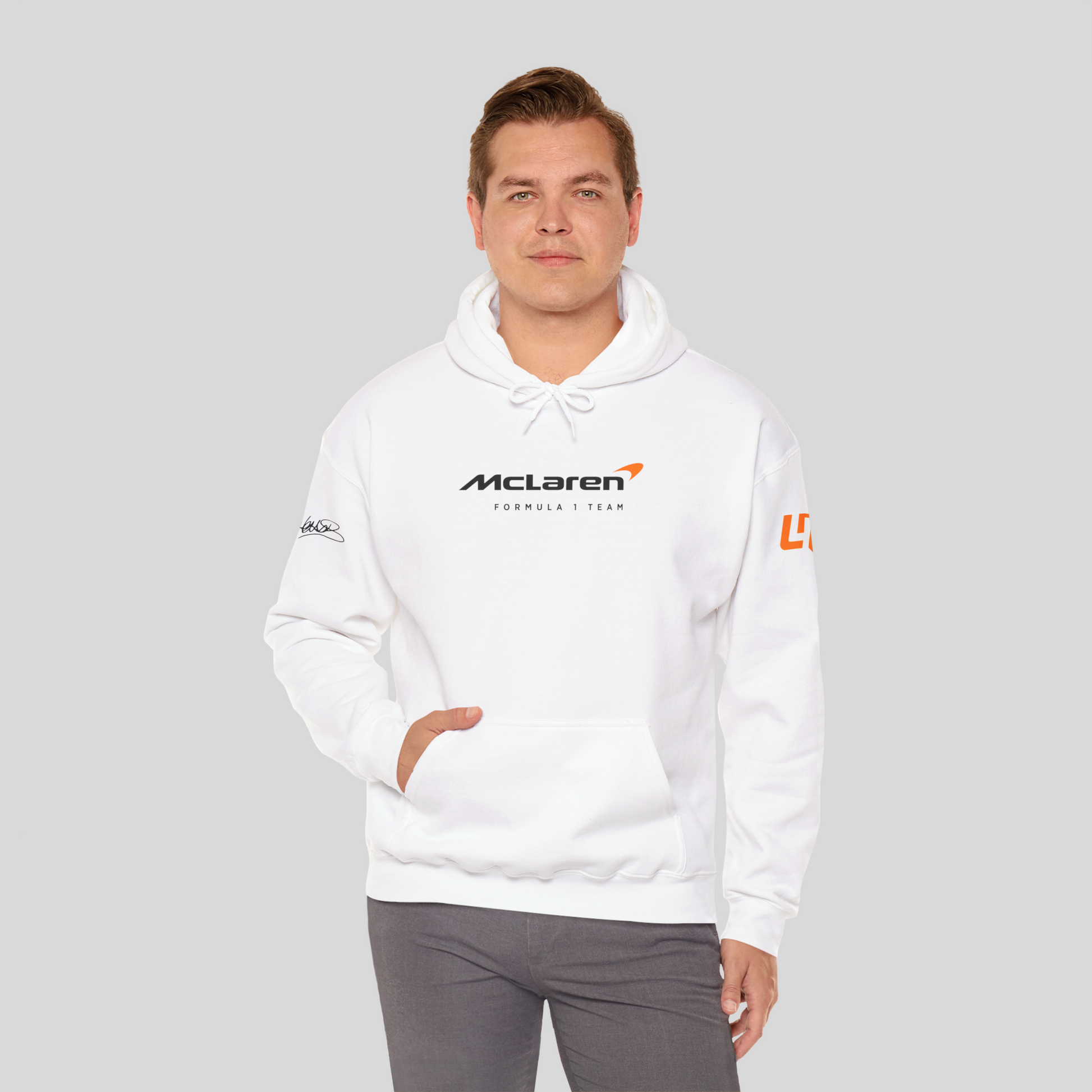 Polera Blanca McLaren
